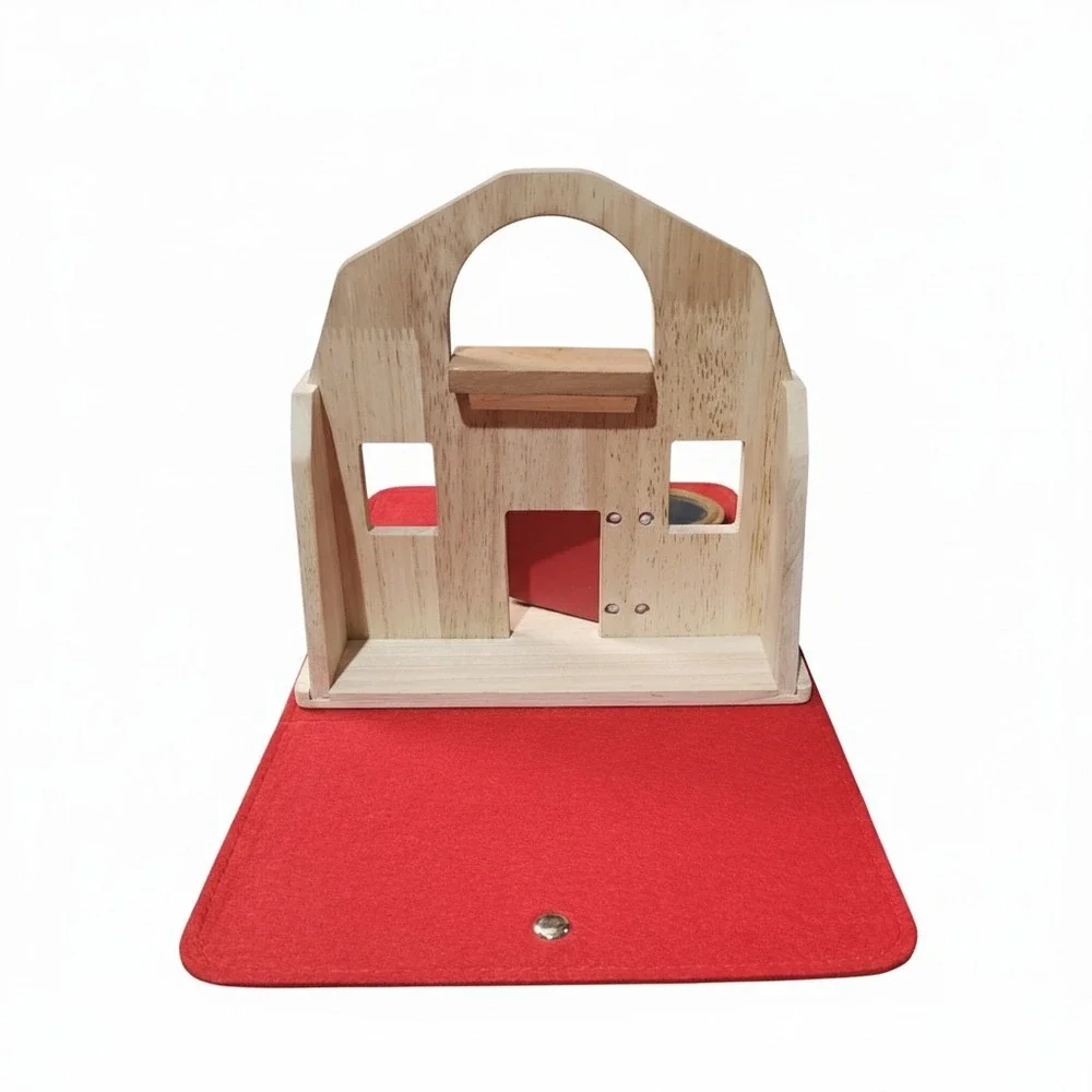 Montessori Travelling Farm Carrying Case Only.‎ No Figures Included